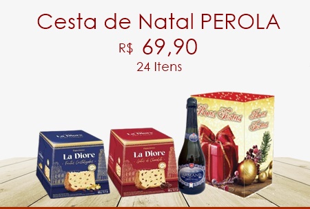 Cesta de Natal Perola