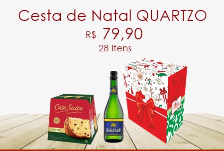 Cesta de Natal Quartzo